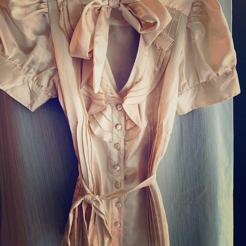Silky Vintage Styled Blouse